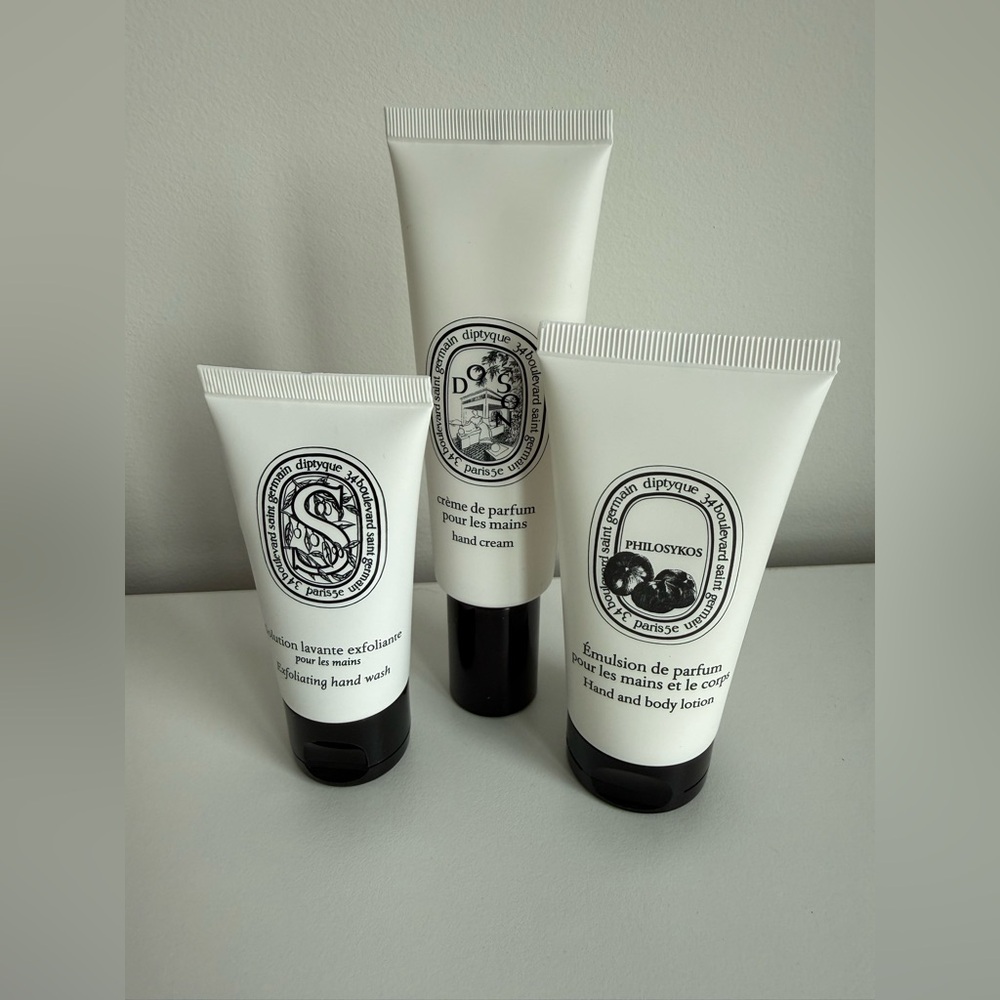 Diptyque Skincare Trio Set Travel Size Minis